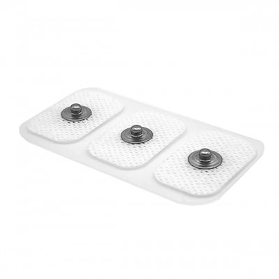 Kendall H59P Repositionable Cloth Electrodes - Case of 450 (15 pouches of 30)